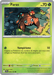 Paras 004/190 Pokémon Aventures Ensemble (EV09)