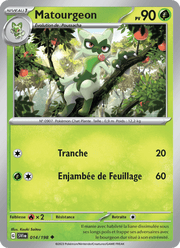 Matourgeon 014/258 Pokémon Écarlate et Violet (EV01)