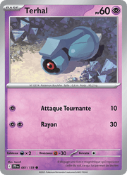 Terhal 061/190 Pokémon Aventures Ensemble (EV09)