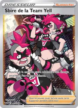 Sbire de la Team Yell 202/216 Pokémon Épée et Bouclier