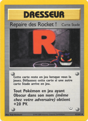 Repaire des Rocket ! 63/66 Pokémon Neo Revelation (N3)