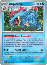 Aligatueur 041/218 Pokémon Forces Temporelles (EV05)
