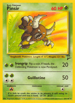 Pinsir 29/130 Pokémon Base Set 2 (B2)