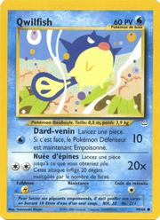Qwilfish 49/66 Pokémon Neo Revelation (N3)