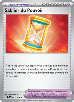 Sablier du Pouvoir 063/99 Pokémon Fable Nébuleuse (EV6.5)
