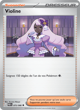 Violine 075/124 Pokémon Équilibre Parfait (ME03)