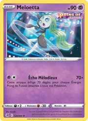 Meloetta 124/284 Pokémon Poing de Fusion (FST)