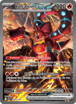 Volcanion-ex - Volcanion ex - Aventures Ensemble 182