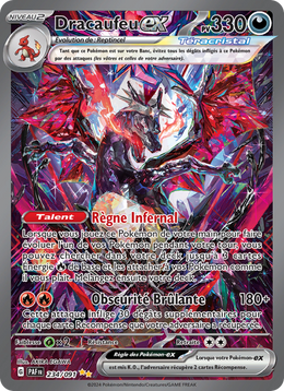 Dracaufeu-ex - Charizard ex - Destinées de Paldea 234