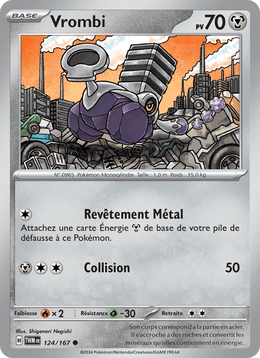 Vrombi 124/226 Pokémon Mascarade Crépusculaire (EV06)