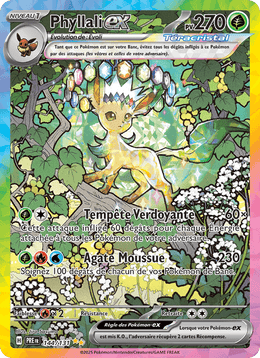 Phyllali-ex 144/180 Pokémon Évolutions Prismatiques (EV8.5)