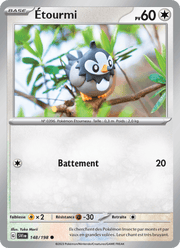 Étourmi 148/258 Pokémon Écarlate et Violet (EV01)