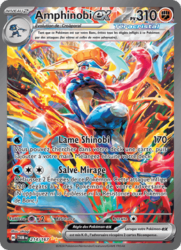 Amphinobi-ex 214/226 Pokémon Mascarade Crépusculaire (EV06)