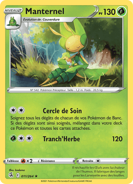 Manternel 11/284 Pokémon Poing de Fusion (FST)
