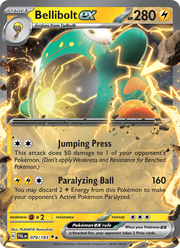Ampibidou-ex 079/279 — Pokémon Évolutions à Paldea (EV02)