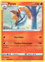 Pyrax 025/160 Pokémon Zénith Suprême (CRZ)