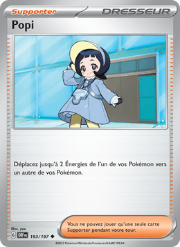 Popi 193/230 Pokémon Flammes Obsidiennes (EV03)