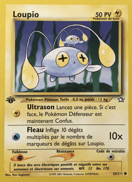 Loupio 55/111 Pokémon Neo Genesis (N1)
