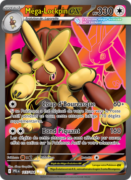 Méga-Lockpin-ex - Mega Lopunny ex - Flammes Fantasmagoriques 115