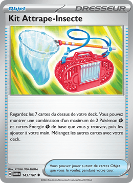 Kit Attrape-Insecte 143/226 Pokémon Mascarade Crépusculaire (EV06)