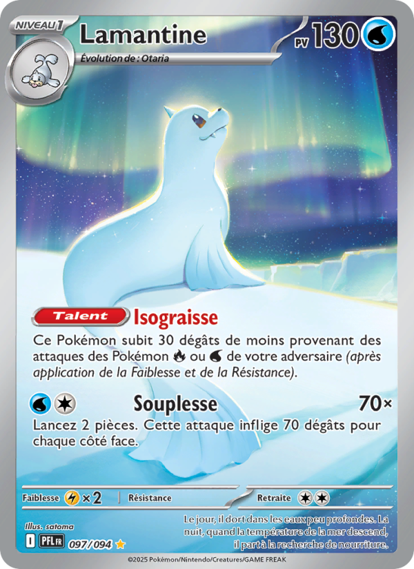 Lamantine - Dewgong - Flammes Fantasmagoriques 097
