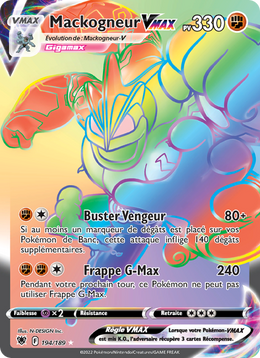 Mackogneur VMAX 194/246 — Pokémon Astres Radieux (ASR)