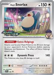 Ronflex de Nabil 184/PROMO — Pokémon Promo Écarlate et Violet (SVP)
