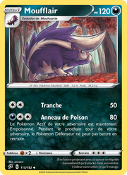 Moufflair 115/209 Pokémon Clash des Rebelles