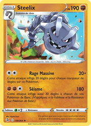 Steelix 139/284 — Pokémon Poing de Fusion (FST)