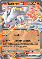 Reshiram-ex 020/86 — Pokémon Flamme Blanche (WHT)
