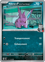 Nidoran♂ de la Team Rocket 117/244 Pokémon Rivalités Destinées (EV10)