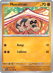 Mascaïman 115/258 Pokémon Écarlate et Violet (EV01)