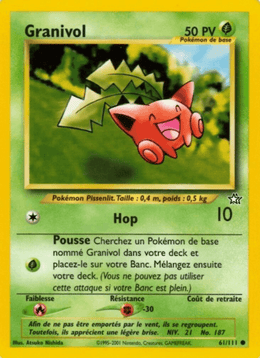 Granivol 61/111 Pokémon Neo Genesis (N1)