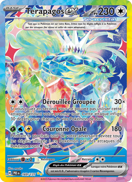 Terapagos-ex 169/180 Pokémon Évolutions Prismatiques (EV8.5)