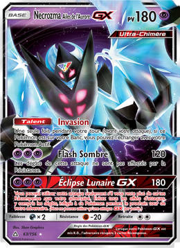 Necrozma Ailes de l’Aurore GX 63/173 — Pokémon Ultra-Prisme (UPR)