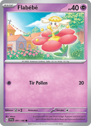 Flabébé 091/258 Pokémon Écarlate et Violet (EV01)