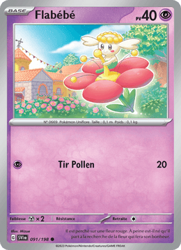 Flabébé 091/258 Pokémon Écarlate et Violet (EV01)