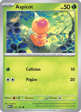 Aspicot 013/207 Pokémon 151 (MEW)
