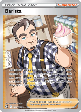 Barista TG25/216 Pokémon Stars Étincelantes