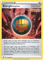 Énergie Poing Final 141/183 Pokémon Styles de combat (BST)