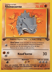Rhinocorne 61/64 Pokémon Jungle (JU)