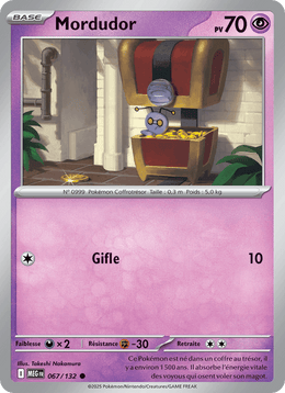 Mordudor 067/188 Pokémon Méga-Évolution (ME01)