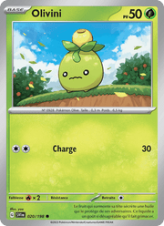 Olivini 020/258 Pokémon Écarlate et Violet (EV01)