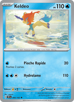 Keldeo 044/218 Pokémon Forces Temporelles (EV05)