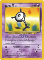 Zarbi Y 40/66 Pokémon Neo Revelation (N3)
