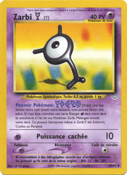 Zarbi Y 40/66 Pokémon Neo Revelation (N3)