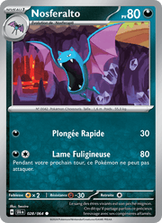 Nosferalto 028/99 Pokémon Fable Nébuleuse (EV6.5)