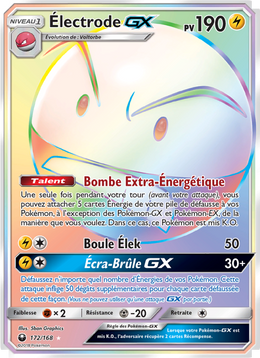 Électrode GX 172/183 — Pokémon Tempête Céleste (CES)