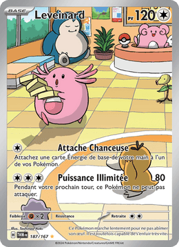 Leveinard 187/226 Pokémon Mascarade Crépusculaire (EV06)