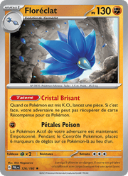 Floréclat 126/279 Pokémon Évolutions à Paldea (EV02)